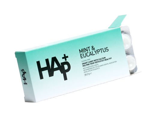 Sterk mynta og tröllatré - 16 töflur (39,2g)