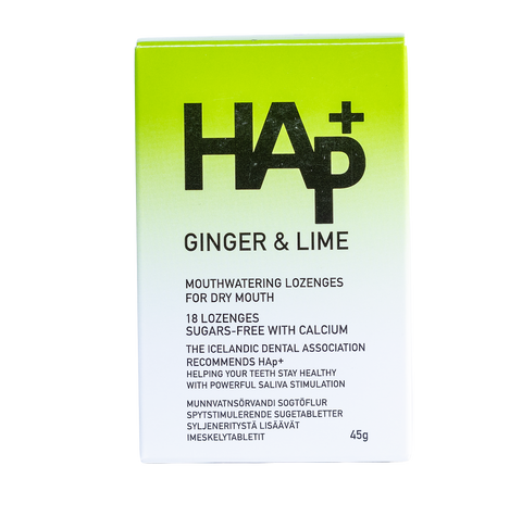 HAp+ Engifer & Lime - 18 töflur
