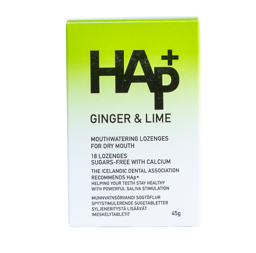 HAp+ Engifer & Lime - 18 töflur